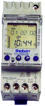 Theben time clock TR610 Top